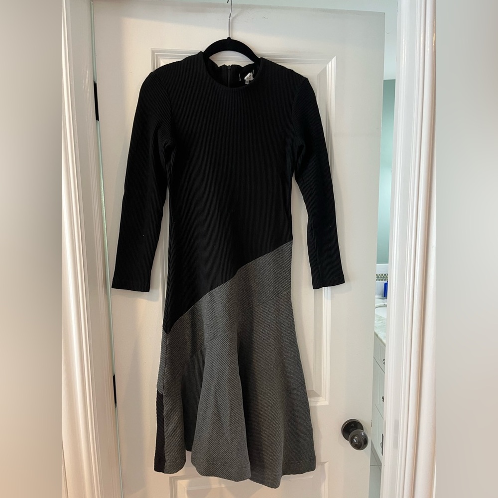 dot midi dress, size xxs